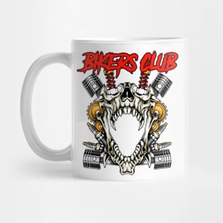 Skull bikers club Mug